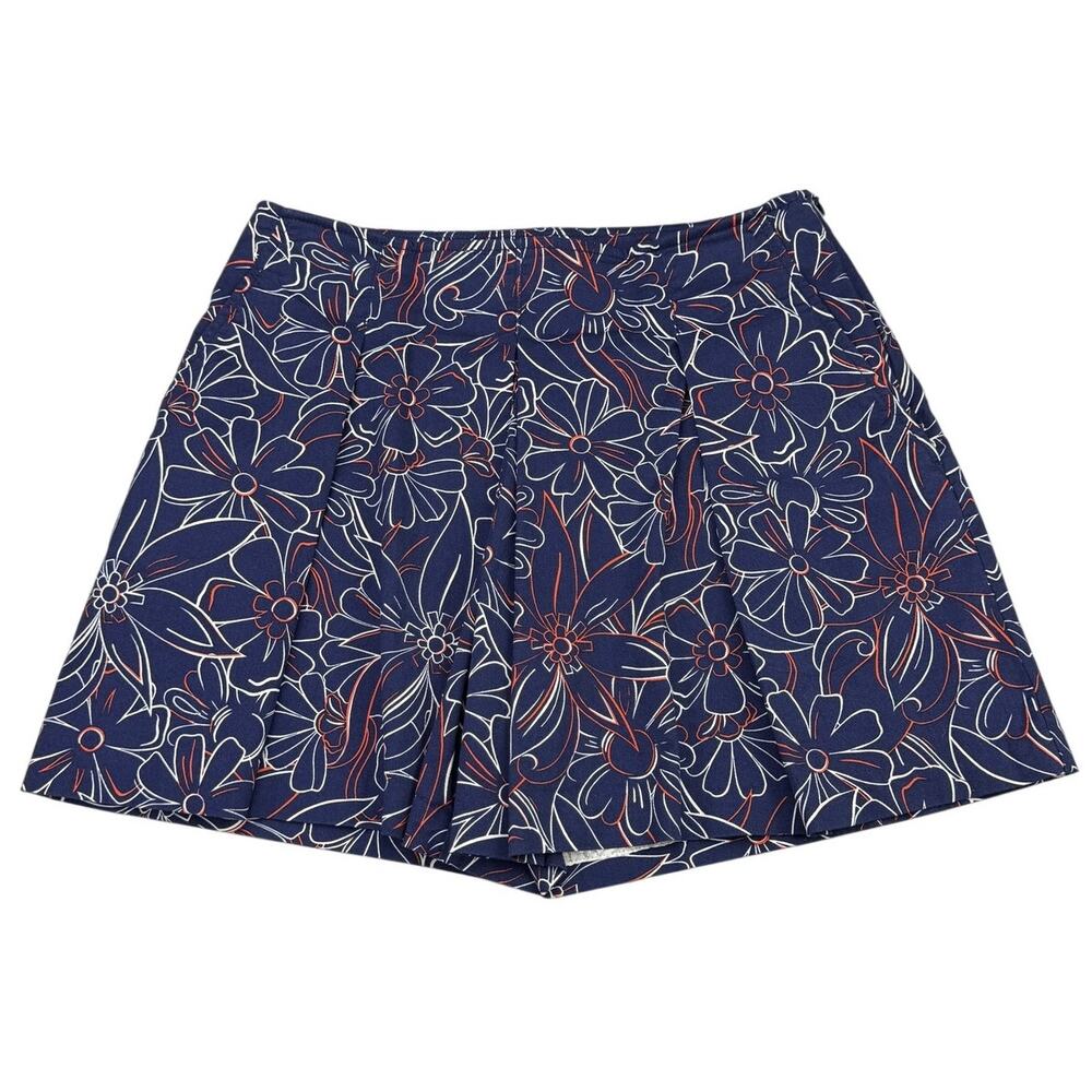 MAEVE Anthropologie Tennis Skort Blueberry Size 4 - Picture 6 of 10